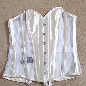 Corset Story Ivory Mesh Corset